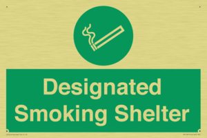 Designated Smoking Shelter